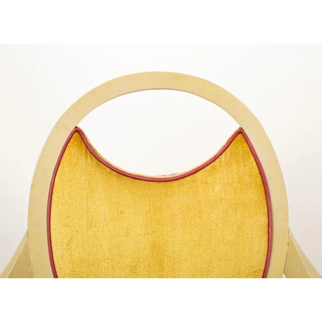 Late 20th Century Pair of Jamie Drake Custom-Made Lacquered Armchairs For Sale - Image 5 of 12
