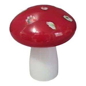 Vintage Venetian Attributed Murano Italian Art Glass Mushroom Paper Weight