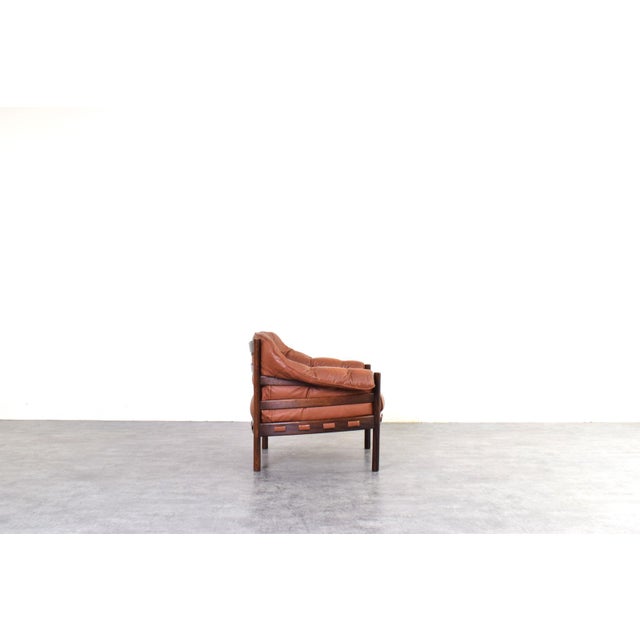 Wood Mid-Century Oak & Leather Armchairs by Arne Norell for Coja, 1960s, Set of 2 For Sale - Image 7 of 17