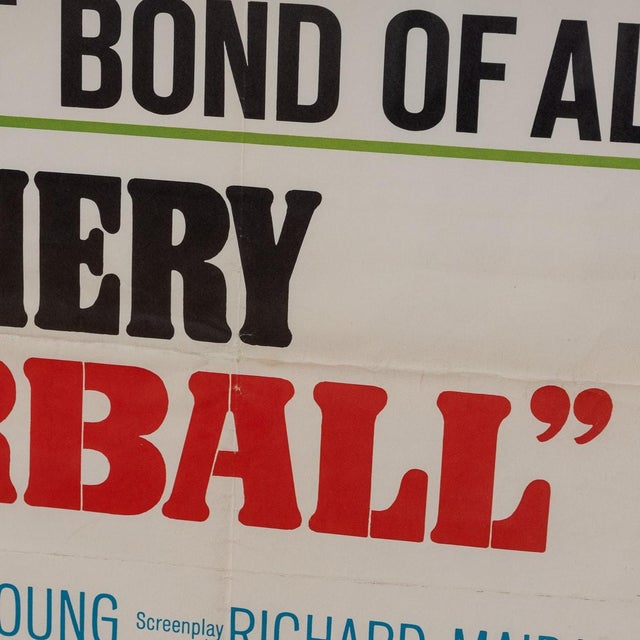 Original US James Bond Thunderball Poster, 1965 For Sale - Image 9 of 18