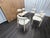 Restoration Hardware Arno Fabric Dining Chairs Complete Set of 6 | 4 Side Chairs & 2 Armchairs For Sale - Image 11 of 18