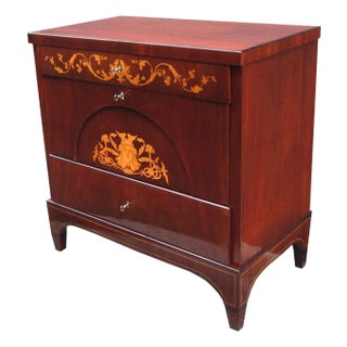 1930s Fine Neoclassical Chest of Three Drawers For Sale