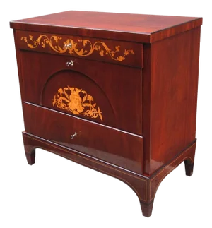 1930s Fine Neoclassical Chest of Three Drawers