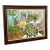 Vintage Coastal Boho Veranda Still Life Wood Framed Oil Painting on Canvas Signed For Sale
