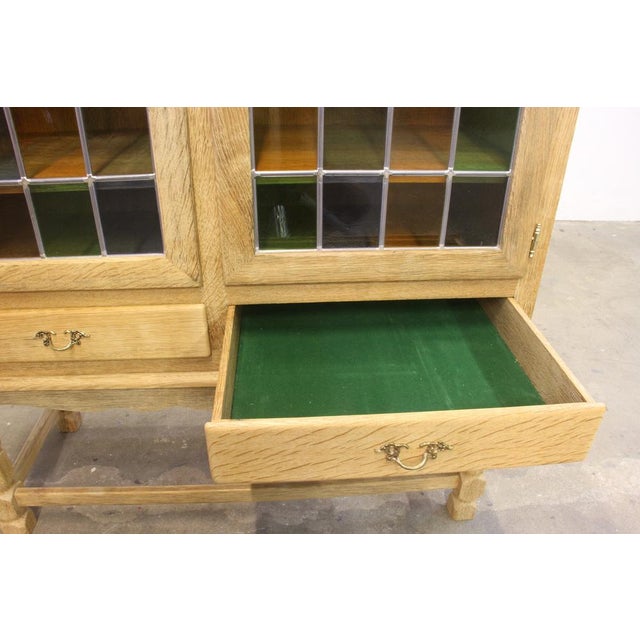 Danish Modern Oak Cabinet in the style of Henning Kjærnulf, 1994 For Sale - Image 17 of 18