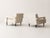 Metal Pair of Paul Laszlo Style Lounge Chairs For Sale - Image 7 of 11