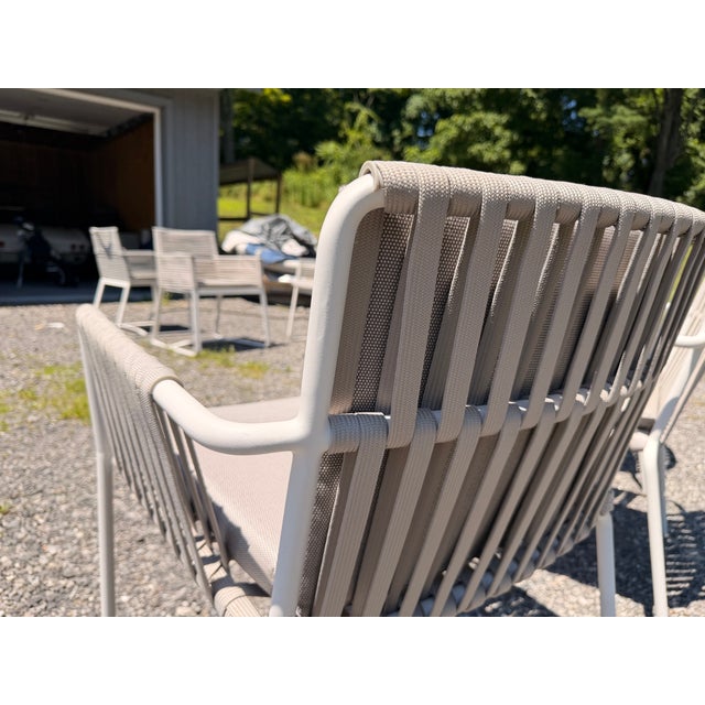Modern Outdoor Dining Chair Coastal Kettal Net For Sale - Image 4 of 7