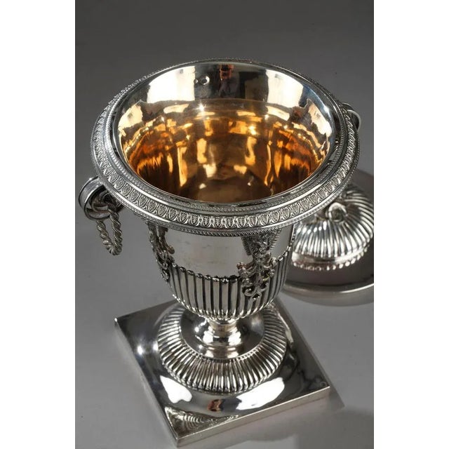 First Empire Egyptian Style Silver Candy Dish For Sale - Image 10 of 12
