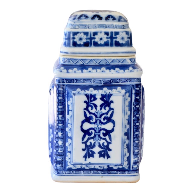 Chinese Yongzheng-Style Tea Canister For Sale