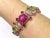 Bochic "Capri" 70 Carats Ruby & Multi Color Gem Bracelet Set 18K Gold & Silver For Sale - Image 16 of 18