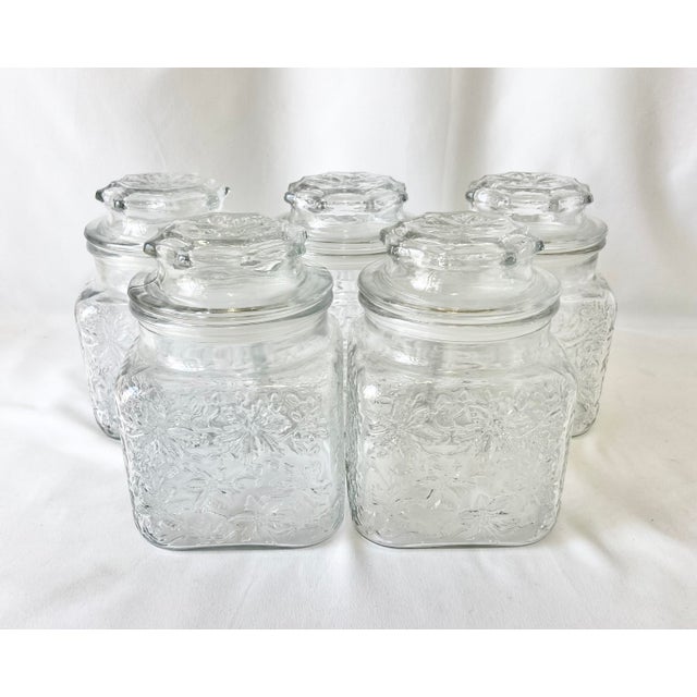 Princess House 'Fantasia' Crystal Canisters Set of 6 Chairish