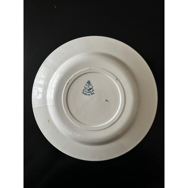 Terre De Fer Soup Plates from Louis Graves, 1890s, Set of 13 For Sale - Image 9 of 13