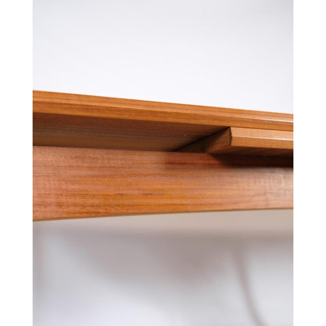 Brown Danish Dining Table in Teak, 1960s For Sale - Image 8 of 16