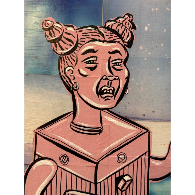 Nicely Framed Graffiti Art For Sale - Image 12 of 18