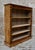 Brown Victorian Oak Open Bookcase, 1880s For Sale - Image 8 of 11