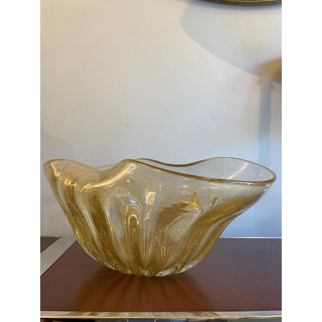Vintage Murano Glass Centerpiece from Venini, 1970s For Sale - Image 3 of 13