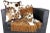 Kravet Cowhide Double Sided Velvet Pillow With Piping For Sale - Image 6 of 12