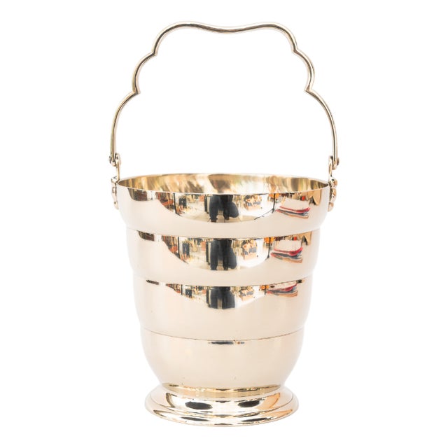 Alpaca Ice Bucket, 1920s For Sale