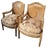 Gilded Fauteuil Louis XVI Armchairs, Set of 2 For Sale - Image 13 of 18