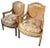 Nancy Corzine Upholstered Louis XVI Style Lounge Chairs, a Pair For Sale - Image 13 of 18