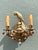 Vintage Brass and Crystal Parrot Sconce For Sale - Image 10 of 12