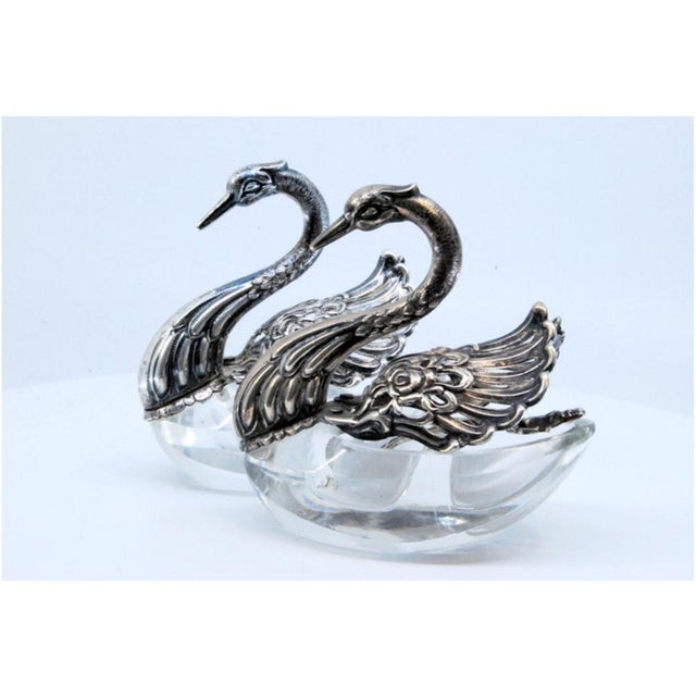 Glass Salt and Pepper Shakers, Set of 2 For Sale - Image 4 of 11