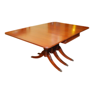 Mahogany 1930s Folding Dining Table