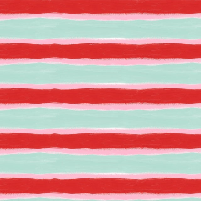 Not Yet Made - Made To Order Megan Dining Chair in Mint Brush Stripe For Sale - Image 5 of 7