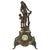19th Century French Onyx and Antimony Clock For Sale - Image 5 of 5