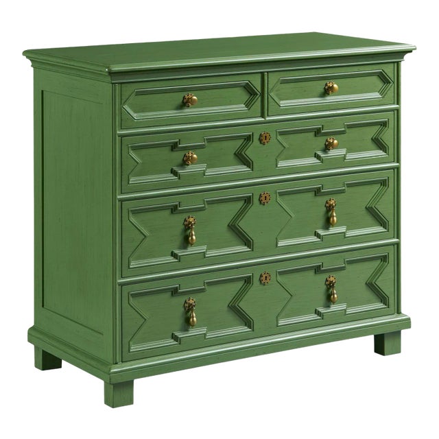 Casa Cosima James Chest of Drawers, Olive For Sale