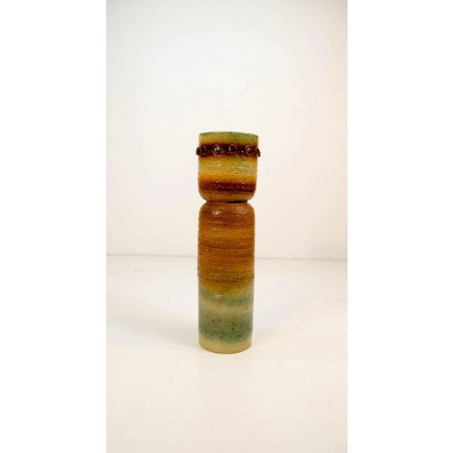 Mid-Century Modern Mid-Century Ceramic Floor Vase, Czechoslovakia, 1970s For Sale - Image 3 of 6