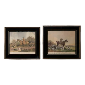 Pair of Oldaker Hunt Prints