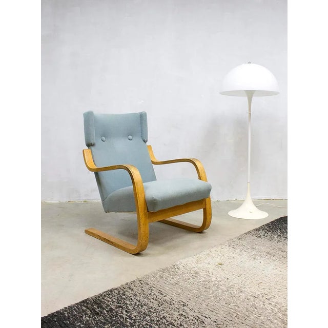- Lounge chair by Alvar Aalto from Finland - Designed in 1933 and produced by Artek between 1960-1970 - A minimalist...