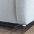 Textile West Elm Modern Gray Rocking Lounge Chair For Sale - Image 7 of 8