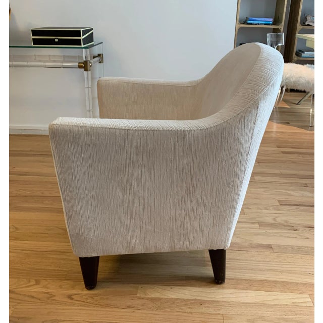 1960s Armchairs in Cream Upholstered Fabric - A Pair For Sale - Image 11 of 13