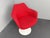 Red Tulip Swivel Chairs by Eero Saarinen for Knoll International, Italy, 1960s, in Very Good conditions. Designed 1960 to...