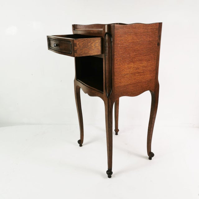 Louis XV Style Cabinet with Drawer, France, 1950s For Sale - Image 4 of 16