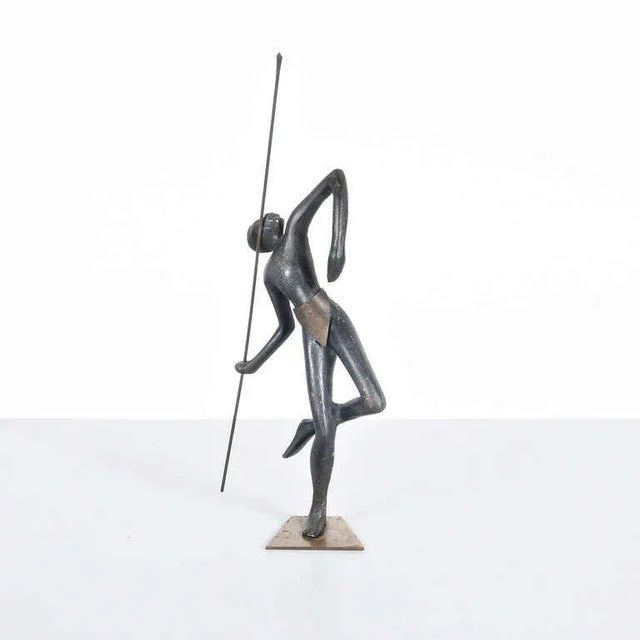 Bronze Sculpture in the style of Hagenauer, Austria, 1930s For Sale - Image 9 of 9
