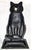 1990s Cast Iron Tuxedo Cat Doorstop From Canada For Sale In West Palm - Image 6 of 7
