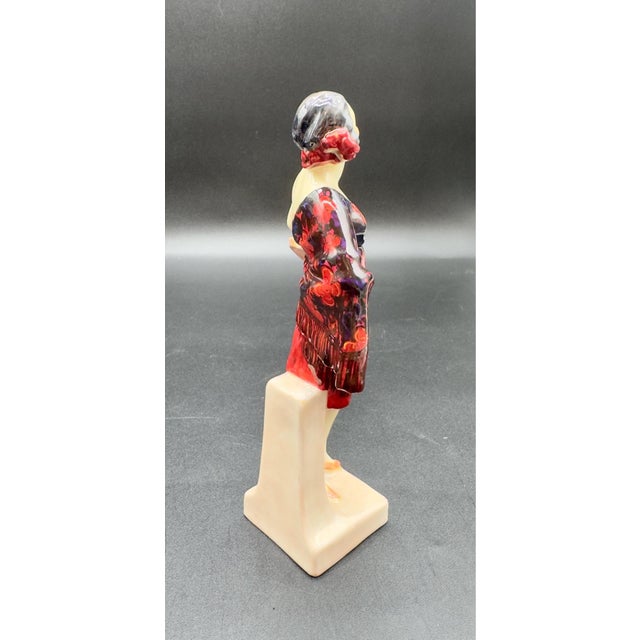 Royal Doulton Vintage Royal Doulton “Carmen” Figurine ( 1928-1938 ) Signed For Sale - Image 4 of 8