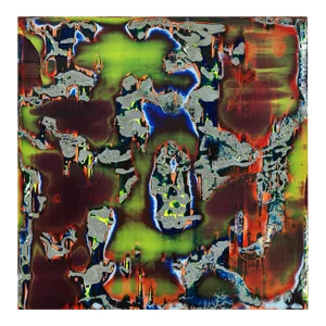 Adam Ross, Untitled, Absract, Oil Alkyd and Acrylic on Canvas over Panel, 1992