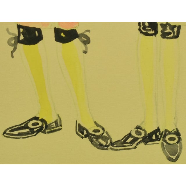 1970s Gilbert & Sullivan Savoy Opera Calynx and Tarara From "Utopia Limited" For Sale - Image 5 of 6