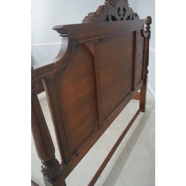 Lexington Tommy Bahama King Size Rattan & Leather Bed For Sale - Image 15 of 16