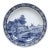 1940’s Belgian Boch Delft Blue Platter Signed J Sonneville For Sale