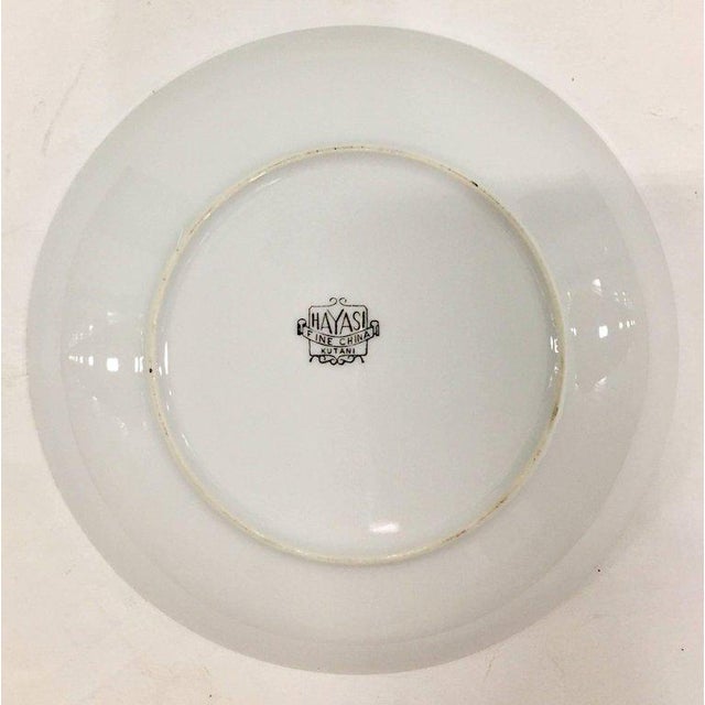 MidCentury Japanese Kutani "Mt. Fuji" Dinnerware Set of 21 Chairish