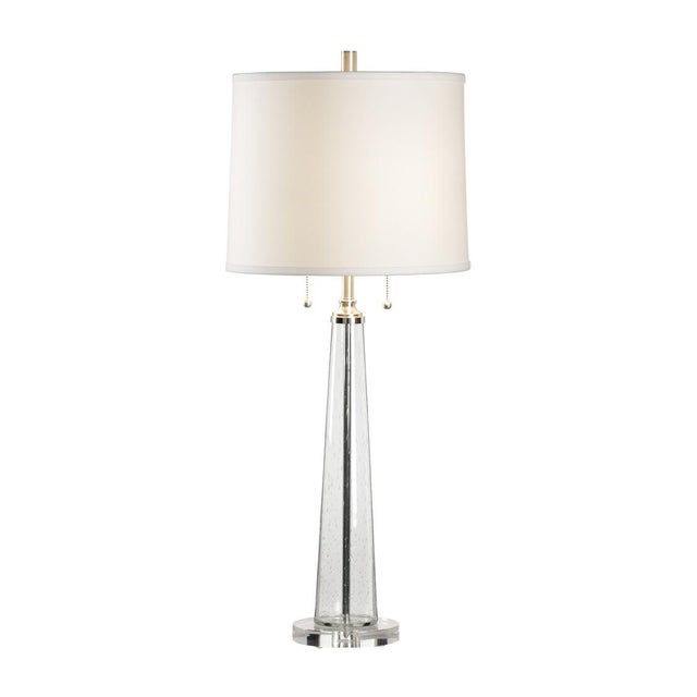 Chelsea House Bubble Glass Column Lamp For Sale In Raleigh - Image 6 of 6