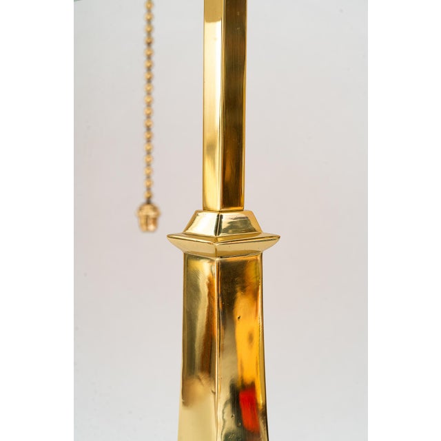 Art Deco Banker Lamp with Glass Shade, 1920s For Sale - Image 13 of 18