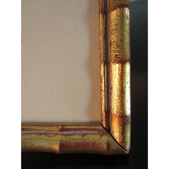 Red Roky Roka Fine Oil Base Collection Figures Abstract Framed Portrait For Sale - Image 8 of 9