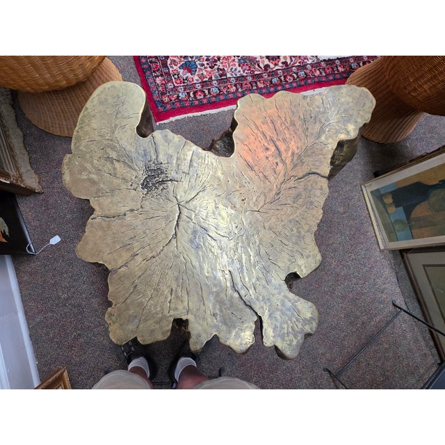 The Miso Bronze Cocktail Table is a unique item. The table is created from a section of log with deep and complex...
