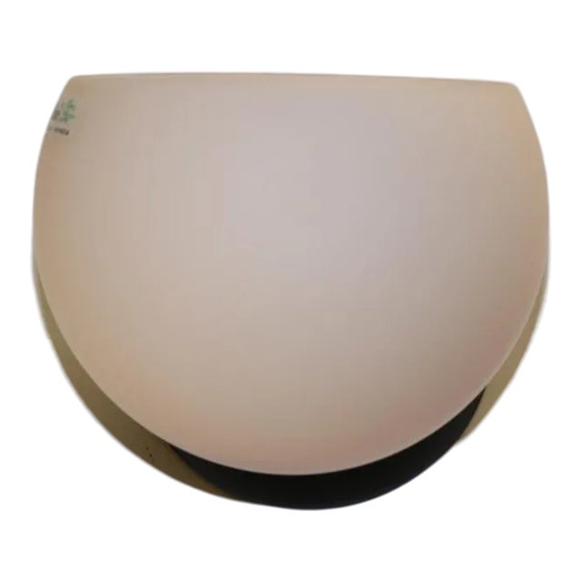 Modern Murano Rose Glass Wall Lamp For Sale